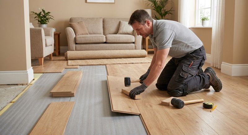 Laminate Floor Installation in Bainbridge Island, WA