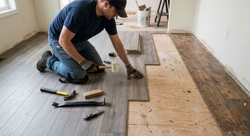 Laminate Floor Installation in Poulsbo, WA