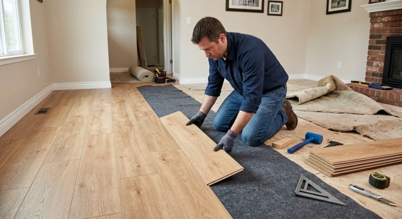 Laminate Floor Remodeling in Edmonds, WA