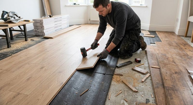 Laminate Floor Replacement in Port Ludlow, WA