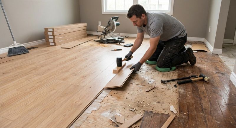 Laminate Floor Replacement in Stanwood, WA