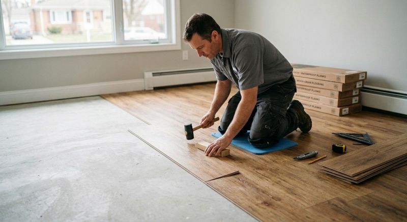Linoleum Floor Installation in Port Ludlow, WA