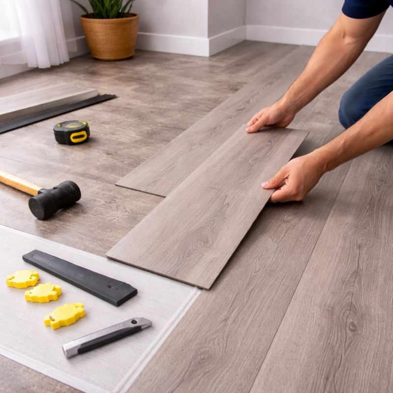 Luxury Vinyl Tile Installation in Edmonds, WA
