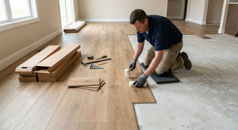 Luxury Vinyl Tile Installation in Mukilteo, WA