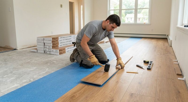 Lvt Flooring Installation in Edmonds, WA