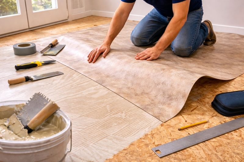 Sheet Flooring Installation in Bellevue, WA