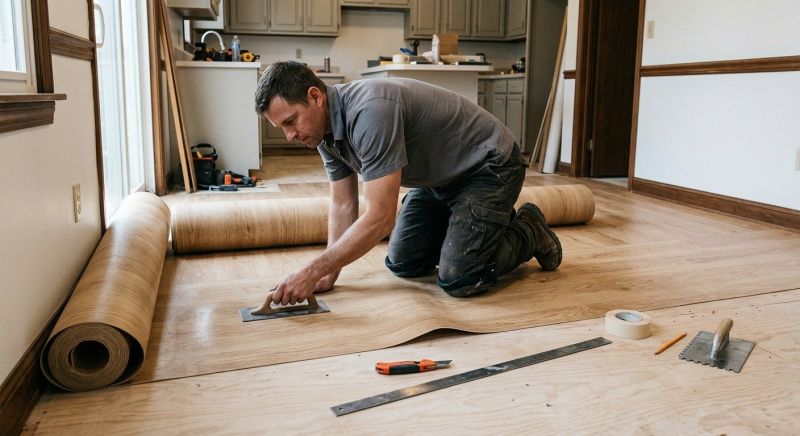 Sheet Flooring Installation in Monroe, WA