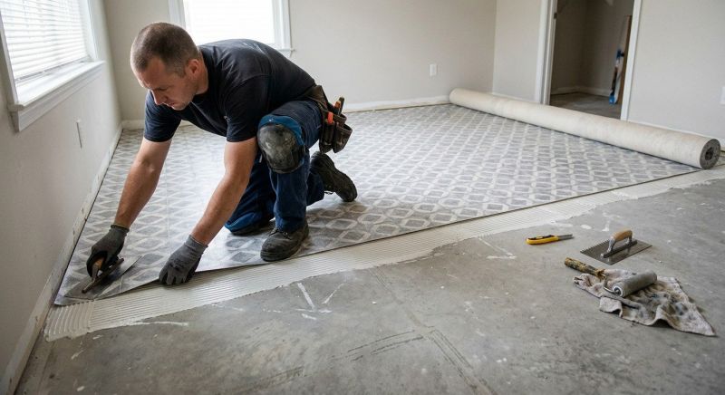 Sheet Flooring Installation in Redmond, WA