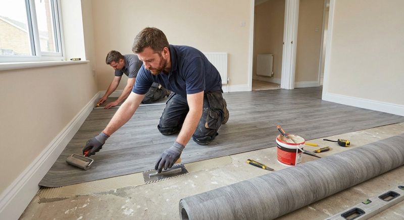 Sheet Flooring Installation in Snohomish, WA