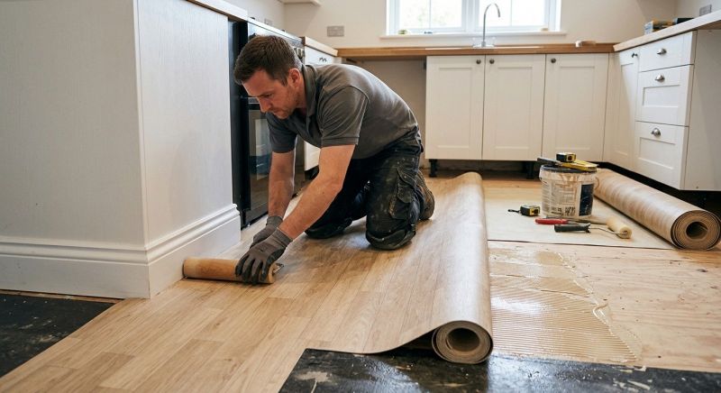 Sheet Linoleum Installation in Bothell, WA