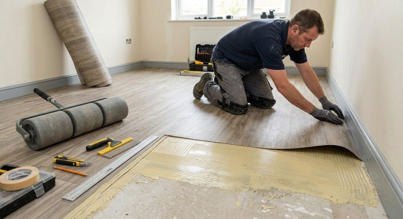 Sheet Vinyl Installation in Kingston, WA