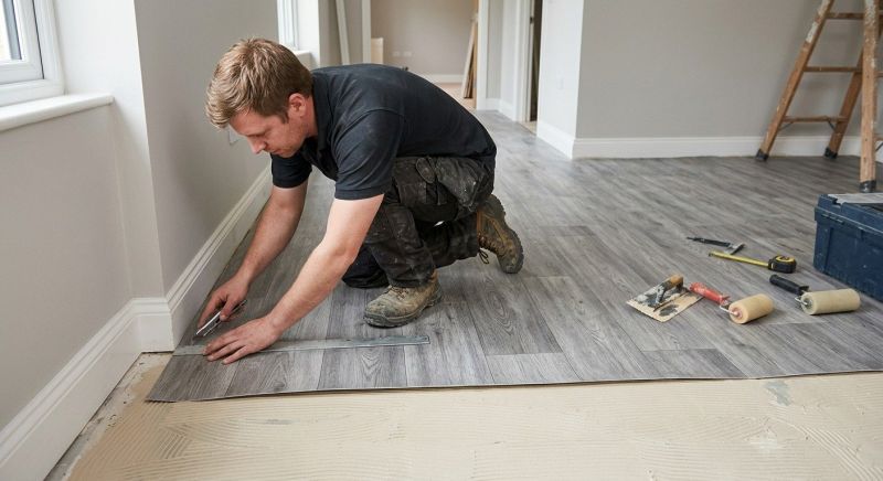 Sheet Vinyl Installation in Kingston, WA