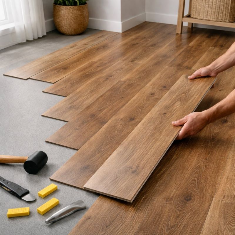 Vinyl Plank Floor Installation in Edmonds, WA